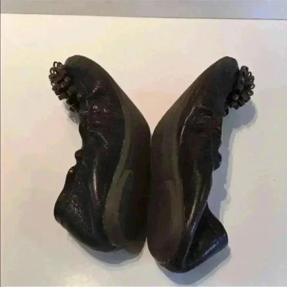 Calvin Klein Jeans Flat Carmela Gray Floral Ballet - Picture 4 of 9